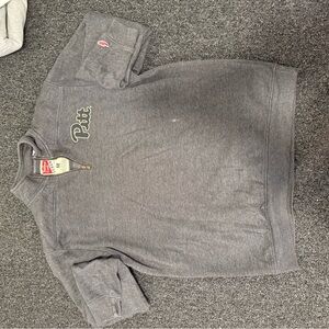League Gray Quarter-Zip Sweatshirt